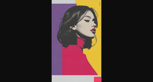 Modern Art Styled Fashion Ad Photo With A Transparent Background 033 SN2860 - Sweet As Hell Designs