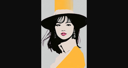 Modern Art Styled Fashion Ad Photo With A Transparent Background 057 SN2884 - Sweet As Hell Designs
