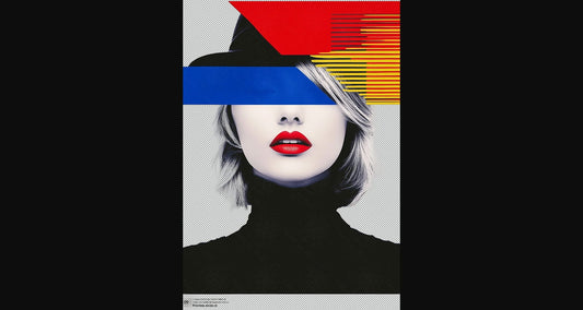 Modern Art Styled Fashion Ad Photo With A Transparent Background 091 SN2918 - Sweet As Hell Designs