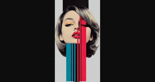 Modern Art Styled Fashion Ad Photo With A Transparent Background 094 SN2921 - Sweet As Hell Designs