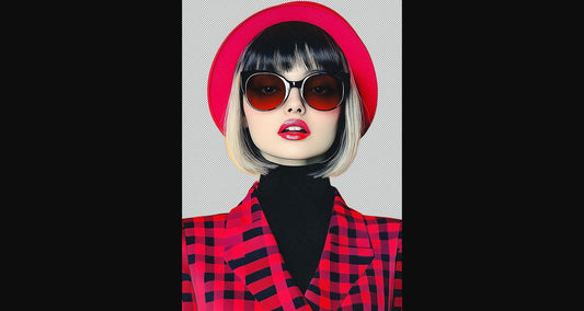 Modern Art Styled Fashion Ad Photo With A Transparent Background 108 SN2935 - Sweet As Hell Designs