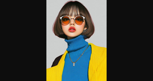 Modern Art Styled Fashion Ad Photo With A Transparent Background 110 SN2937 - Sweet As Hell Designs