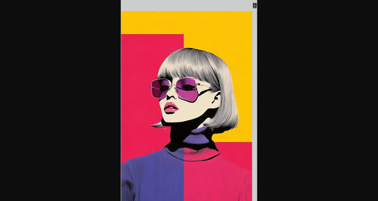 Modern Art Styled Fashion Ad Photo With A Transparent Background 114 SN2941 - Sweet As Hell Designs