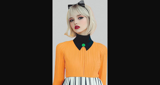 Modern Art Styled Fashion Ad Photo With A Transparent Background 140 SN2967 - Sweet As Hell Designs