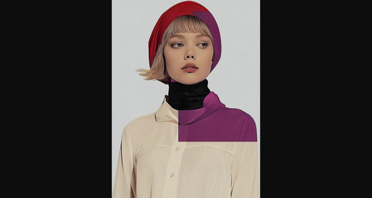 Modern Art Styled Fashion Ad Photo With A Transparent Background 170 SN2997 - Sweet As Hell Designs