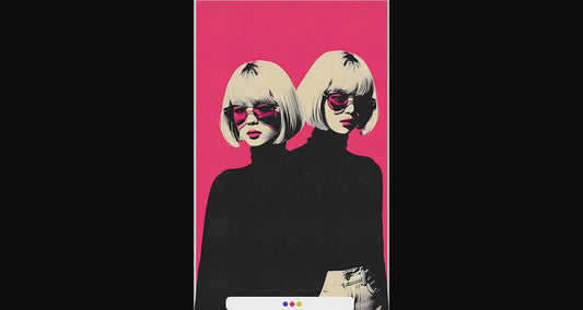 Modern Art Styled Fashion Ad Photo With A Transparent Background 174 SN3001 - Sweet As Hell Designs