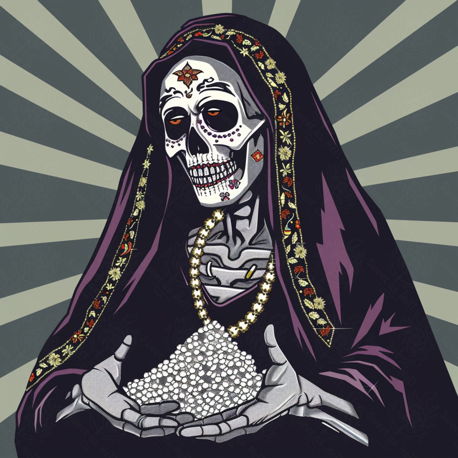 Mother Muerte 01 by 01 016 SN1349 - Sweet As Hell Designs