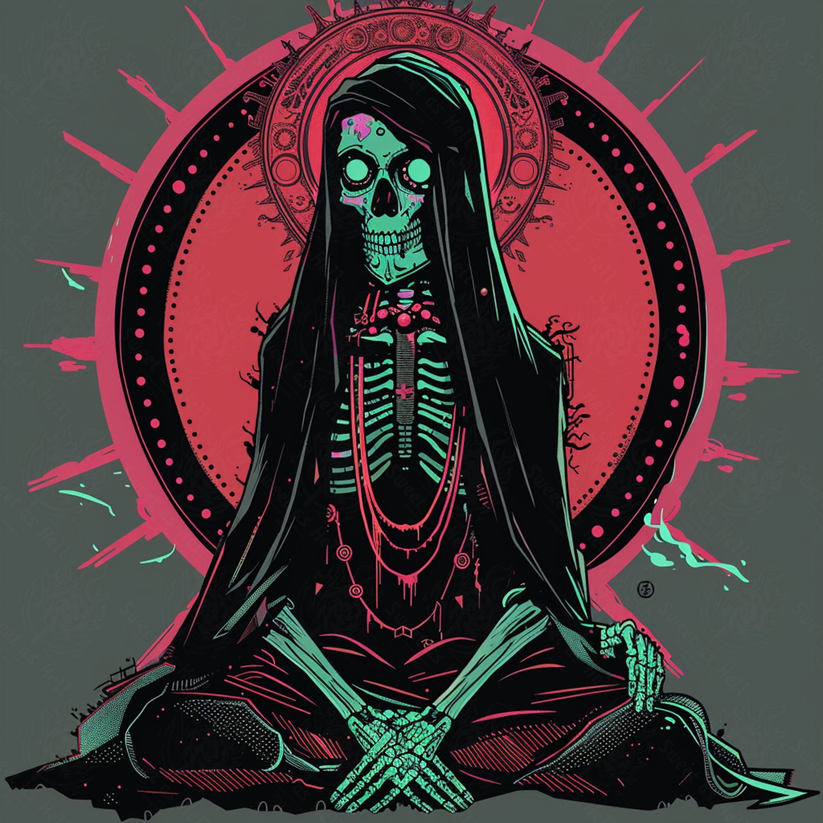 Mother Muerte 01 by 01 036 SN1369 - Sweet As Hell Designs