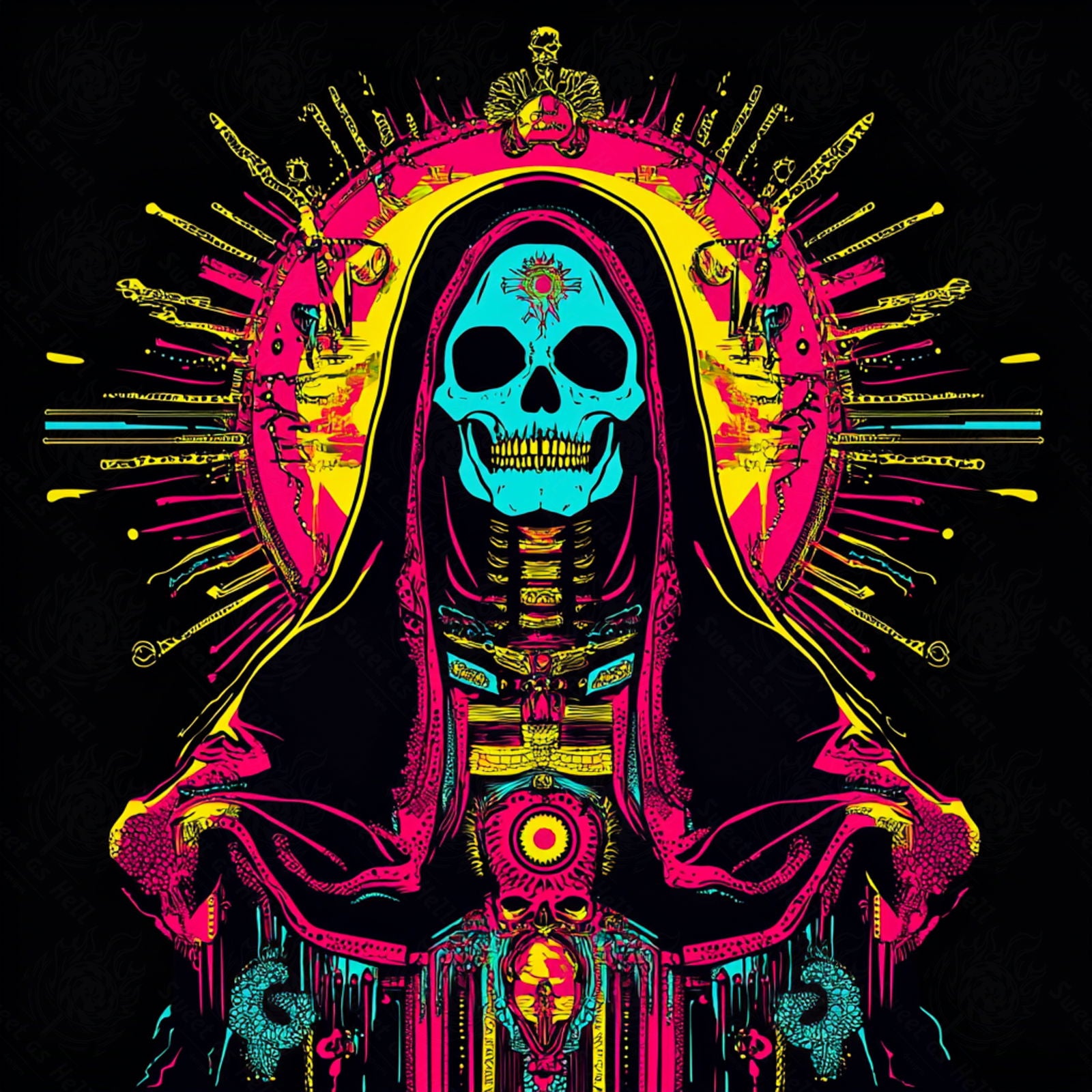 Mother Muerte 01 by 01 061 SN1394 - Sweet As Hell Designs
