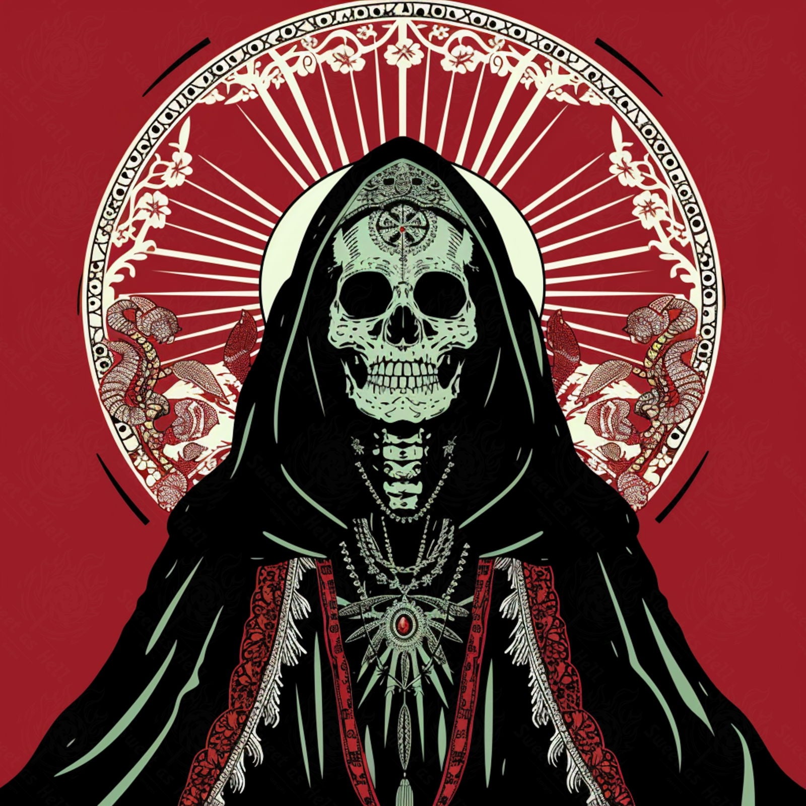 Mother Muerte 01 by 01 154 SN1487 - Sweet As Hell Designs