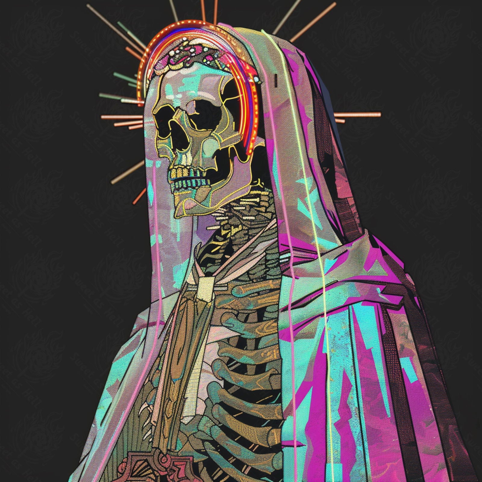 Mother Muerte 01 by 01 155 SN1488 - Sweet As Hell Designs