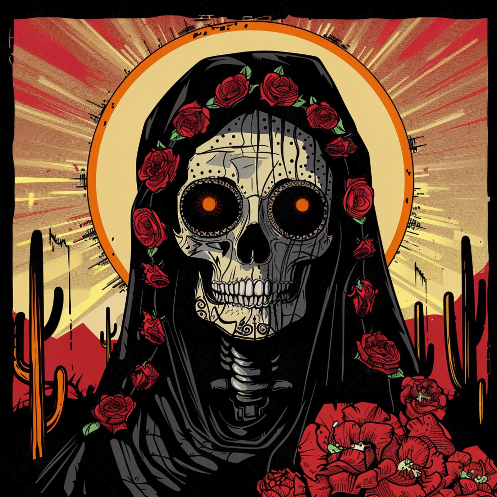 Mother Muerte 01 by 01 160 SN1493 - Sweet As Hell Designs