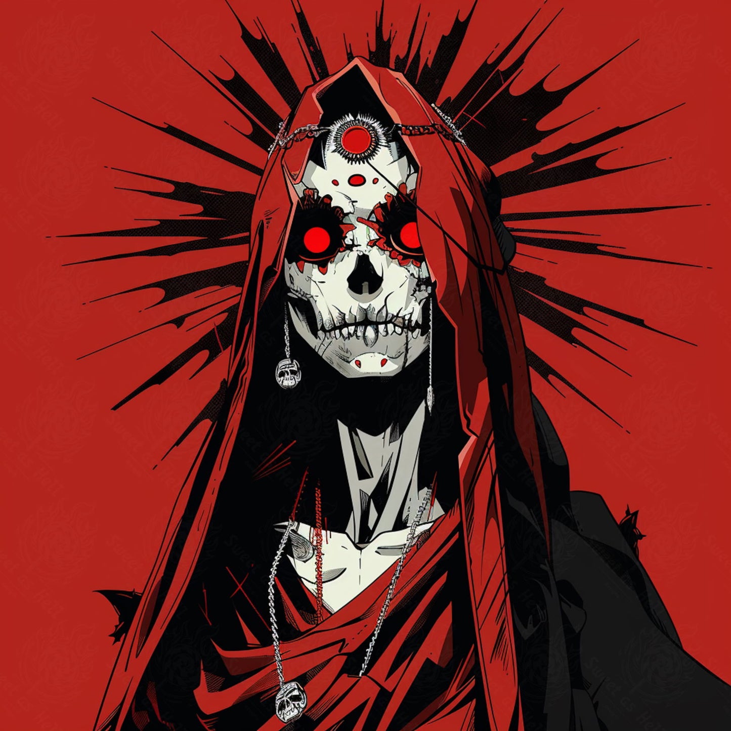 Mother Muerte 01 by 01 186 SN1519 - Sweet As Hell Designs