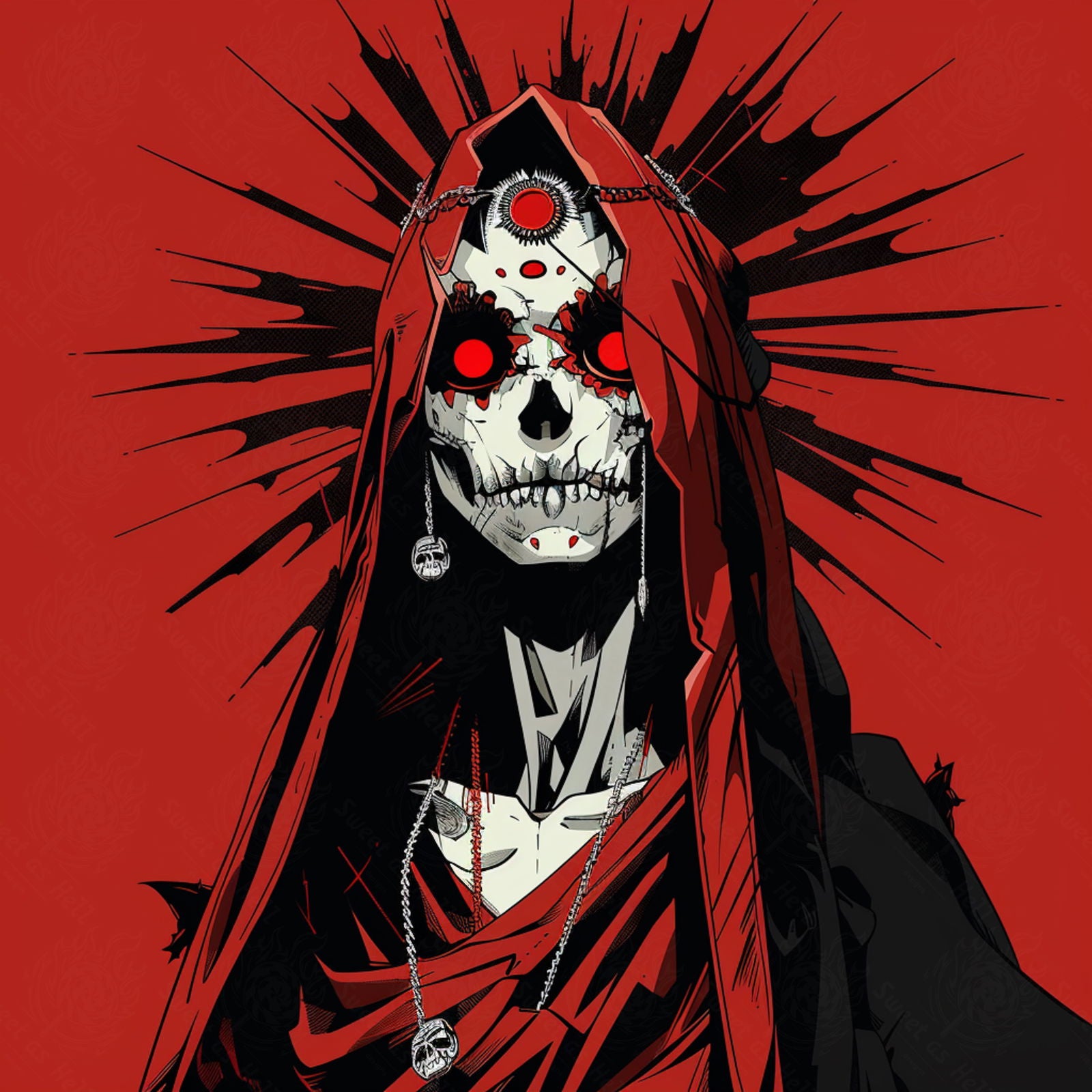 Mother Muerte 01 by 01 186 SN1519 - Sweet As Hell Designs