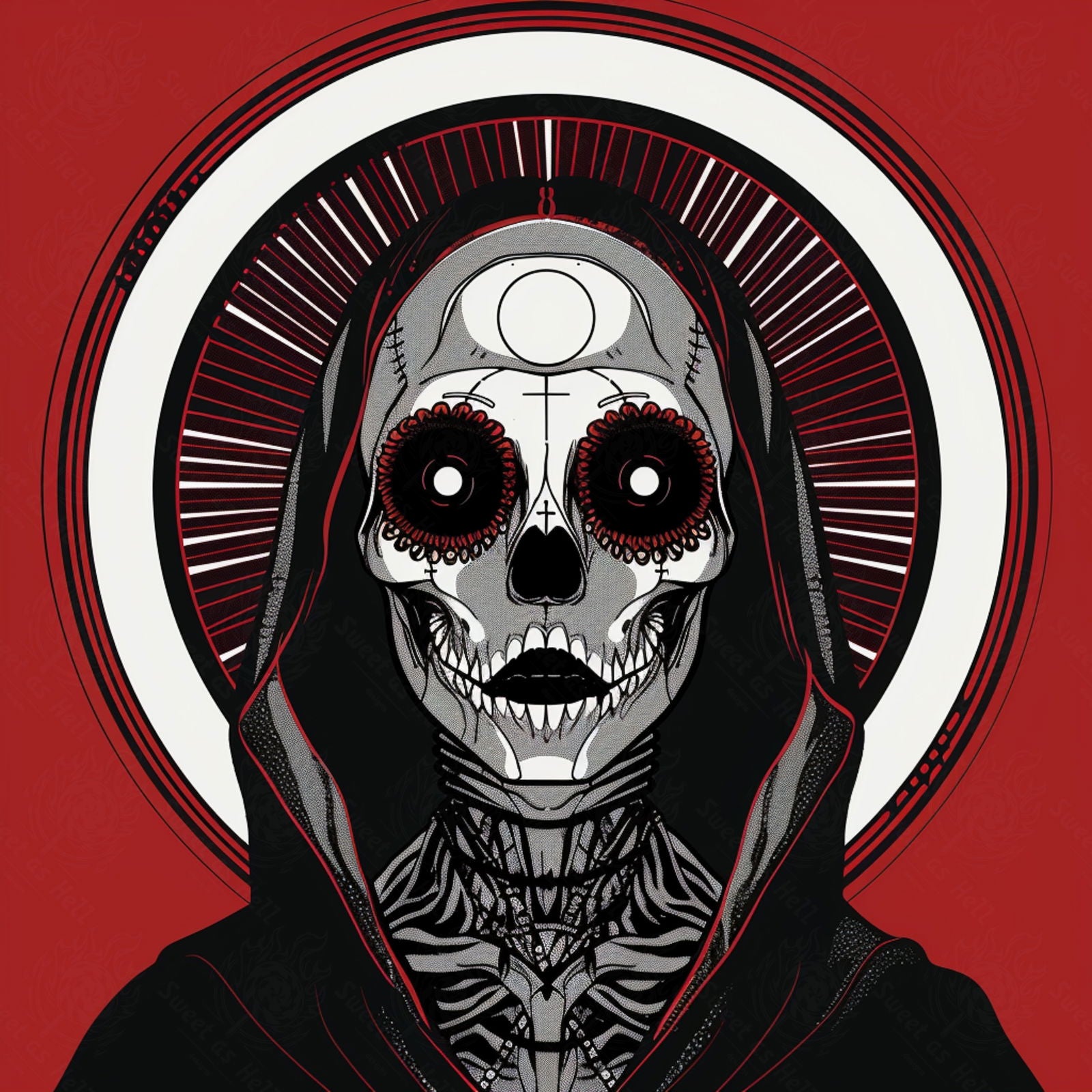 Mother Muerte 01 by 01 191 SN1524 - Sweet As Hell Designs