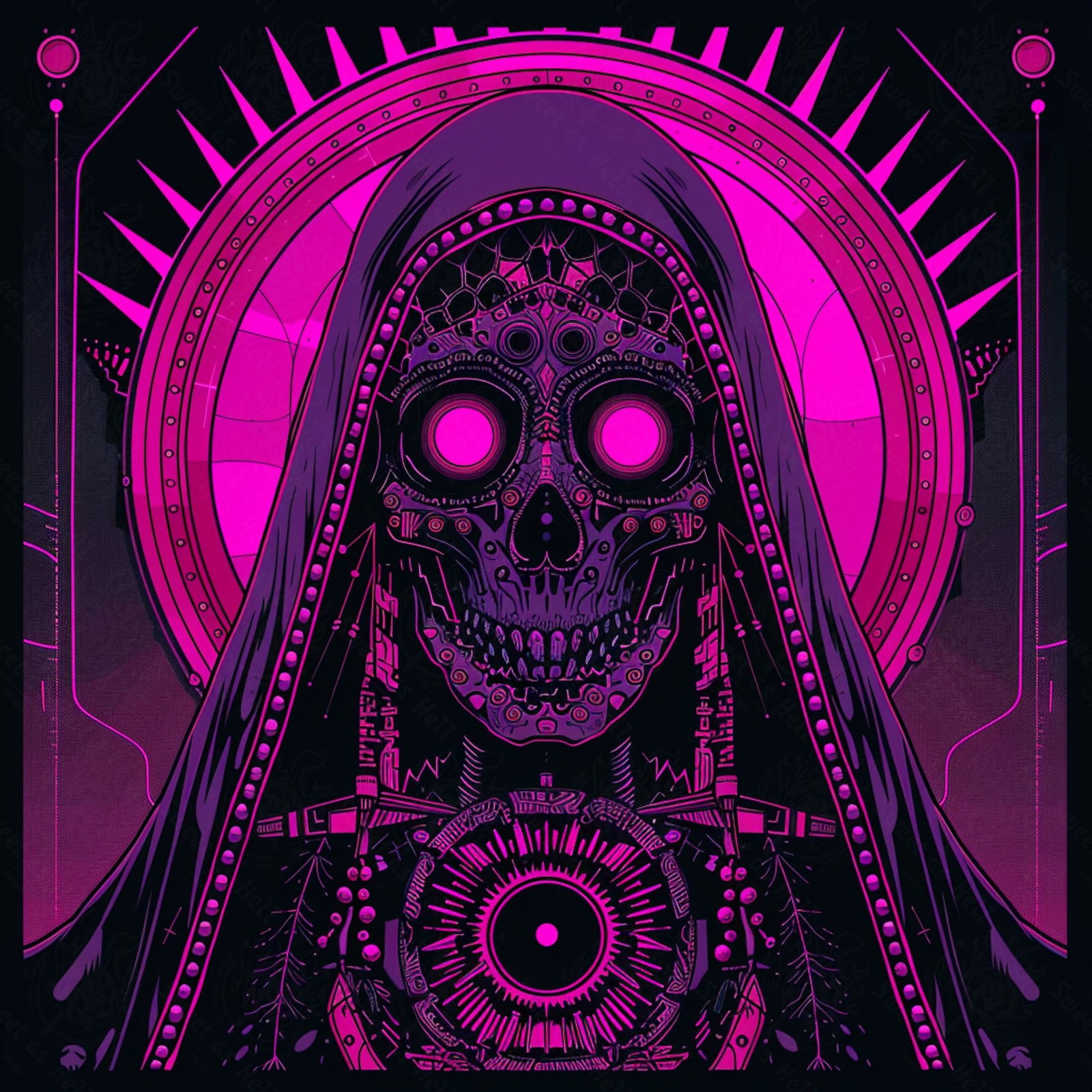 Mother Muerte 01 by 01 193 SN1526 - Sweet As Hell Designs