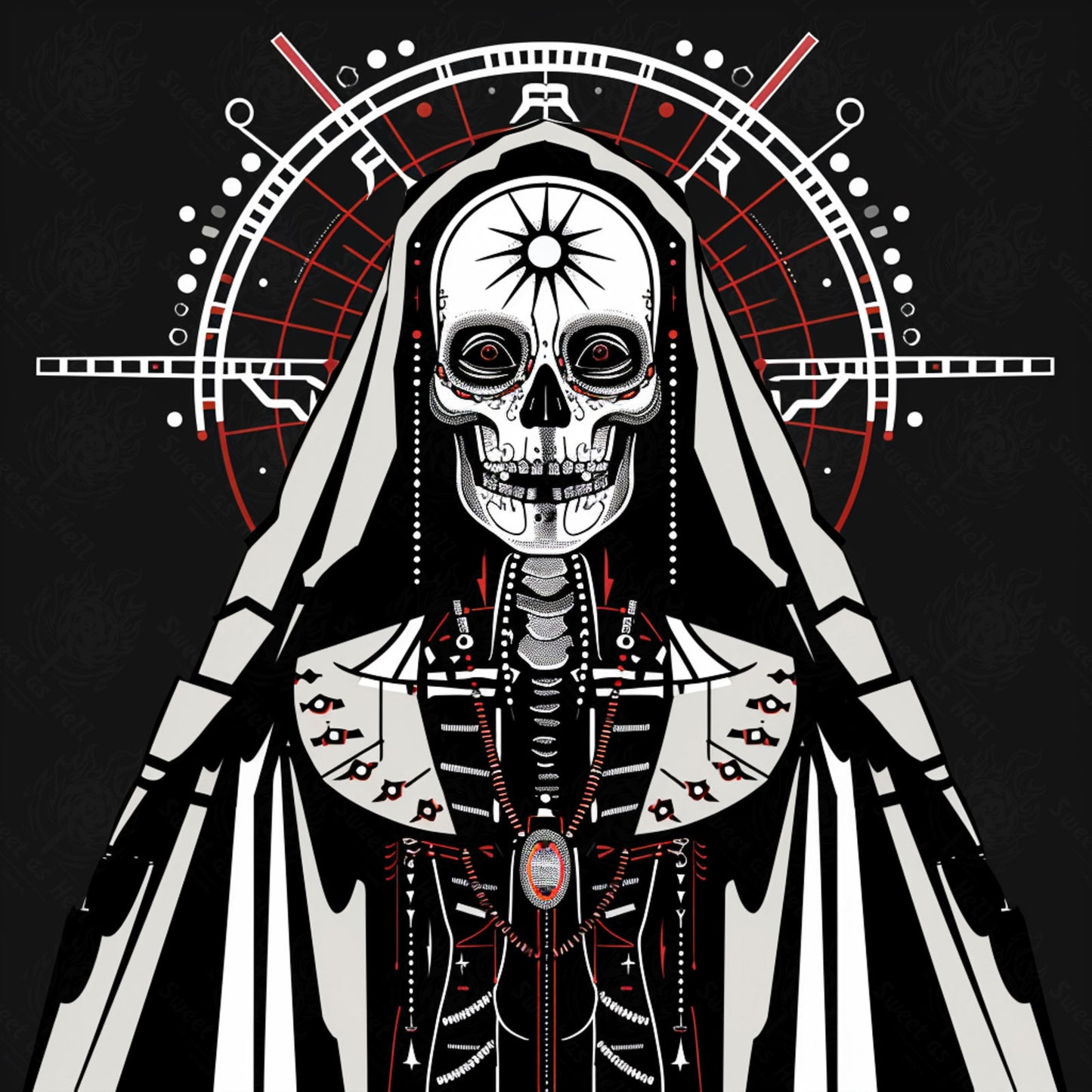 Mother Muerte 01 by 01 201 SN1534 - Sweet As Hell Designs