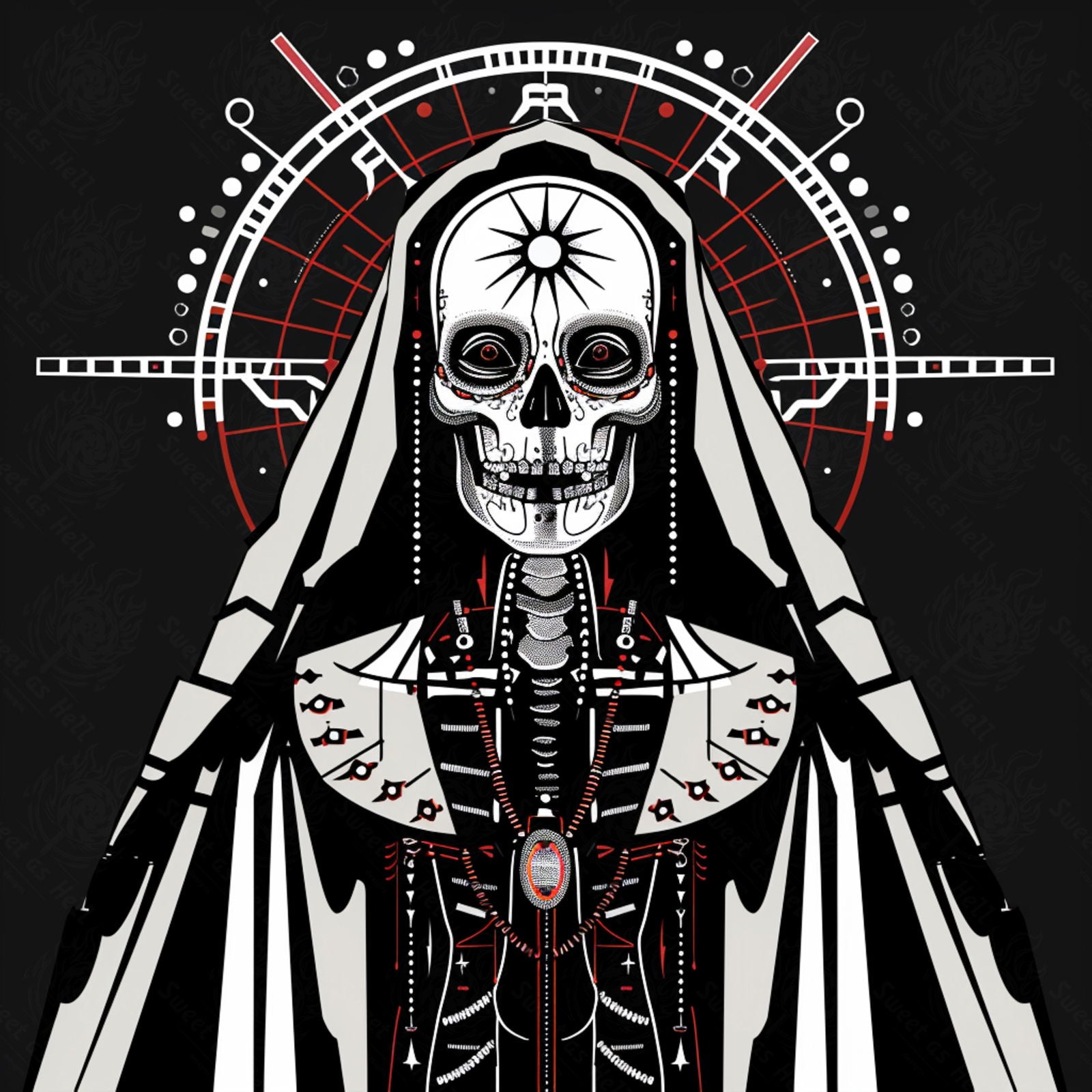 Mother Muerte 01 by 01 201 SN1534 - Sweet As Hell Designs