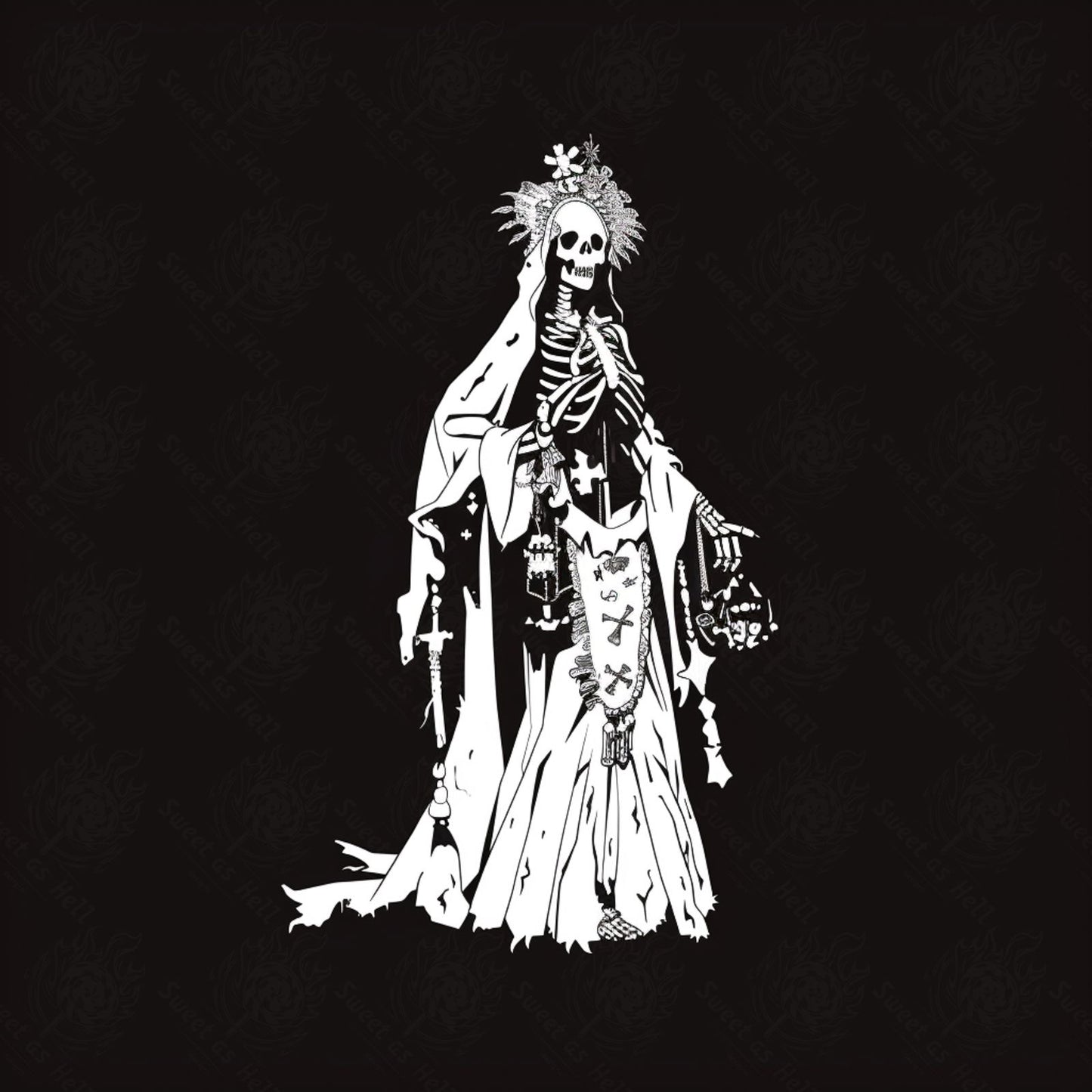 Mother Muerte 01 by 01 221 SN1554 - Sweet As Hell Designs