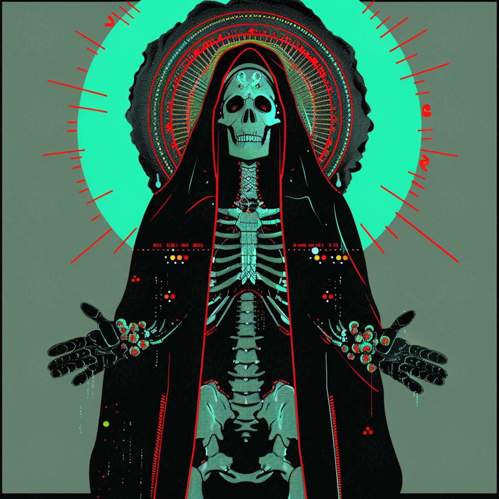 Mother Muerte 01 by 01 223 SN1556 - Sweet As Hell Designs