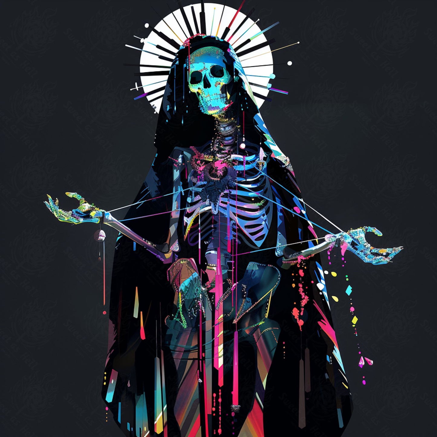 Mother Muerte 01 by 01 229 SN1562 - Sweet As Hell Designs