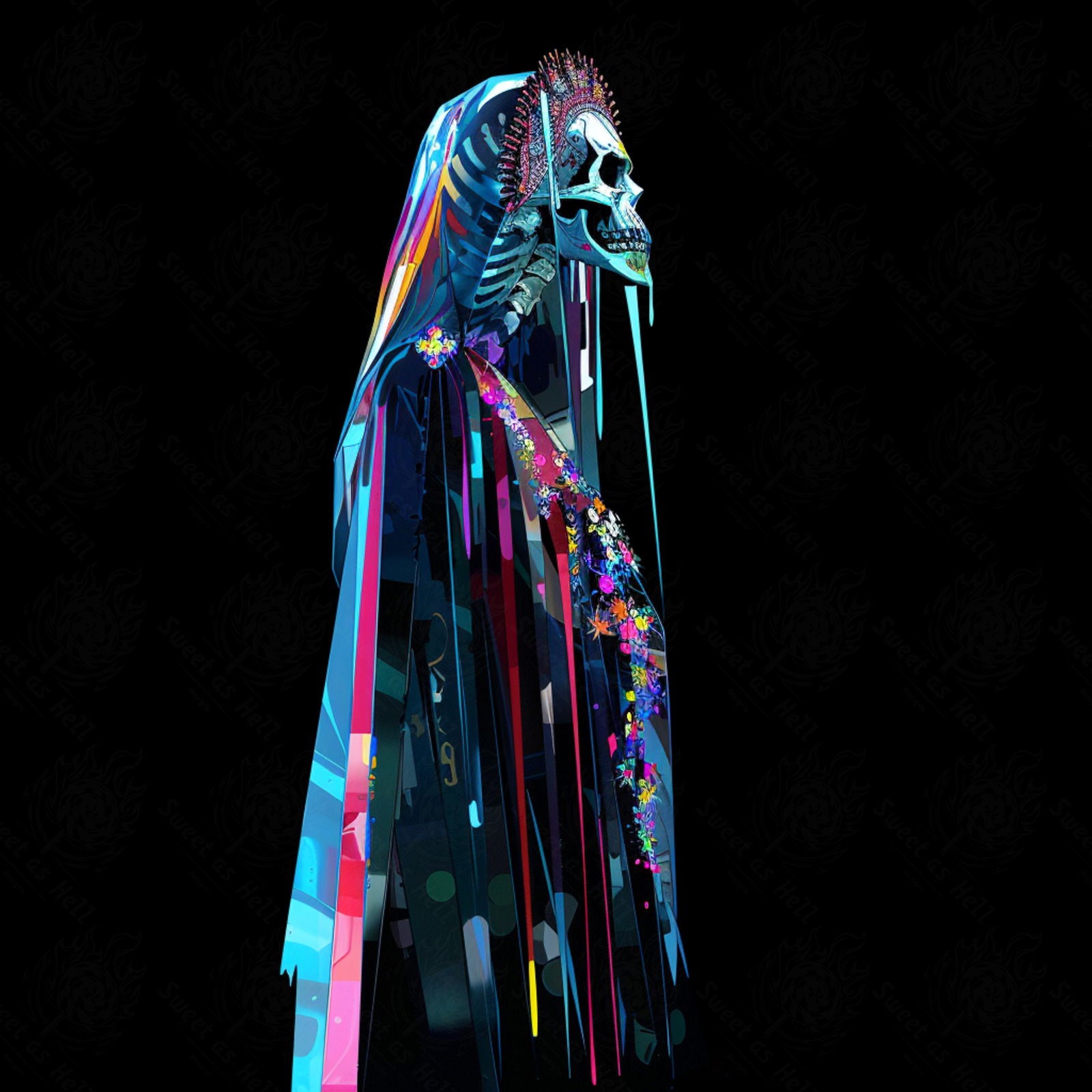 Mother Muerte 01 by 01 230 SN1563 - Sweet As Hell Designs