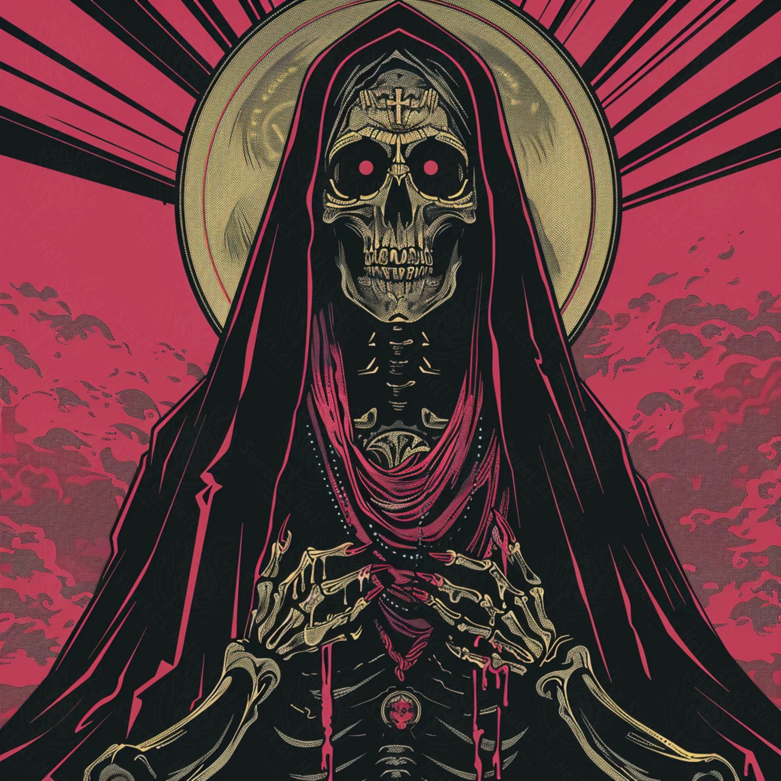 Mother Muerte 01 by 01 233 SN1566 - Sweet As Hell Designs