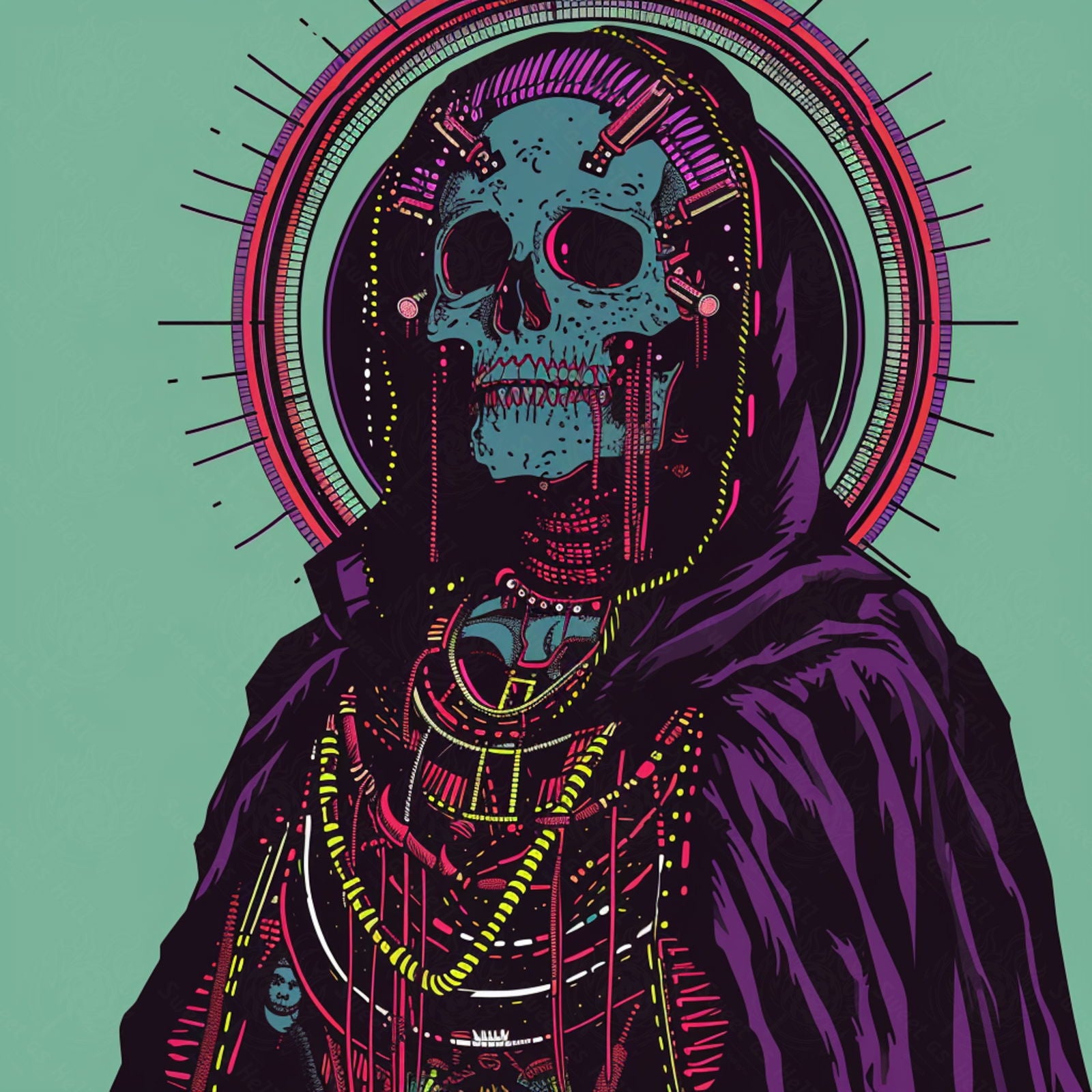 Mother Muerte 01 by 01 250 SN1583 - Sweet As Hell Designs