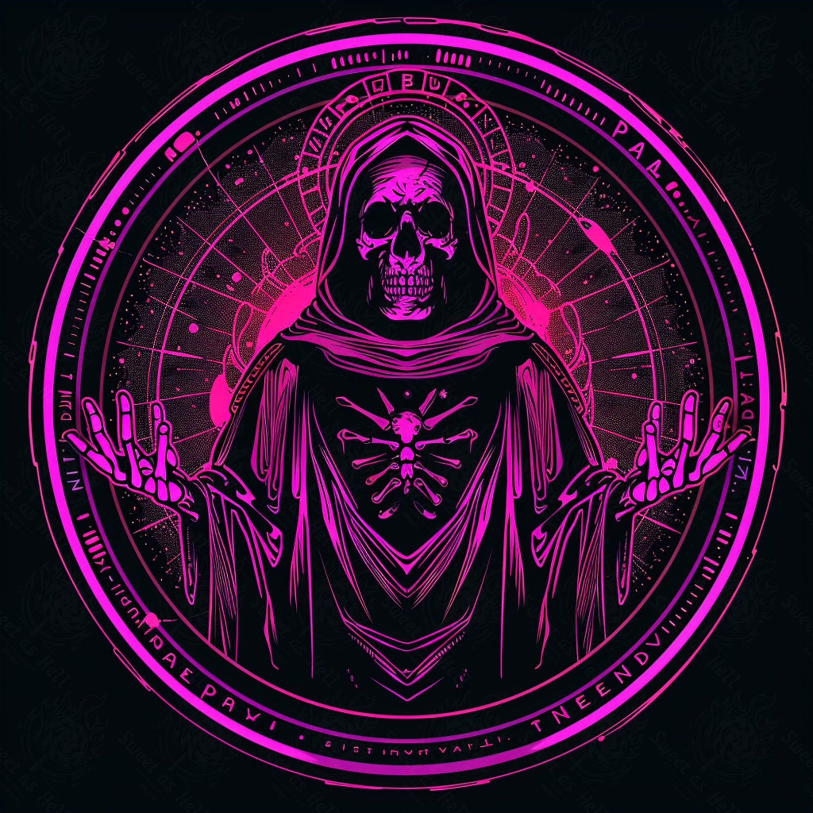 Mother Muerte 01 by 01 289 SN1622 - Sweet As Hell Designs
