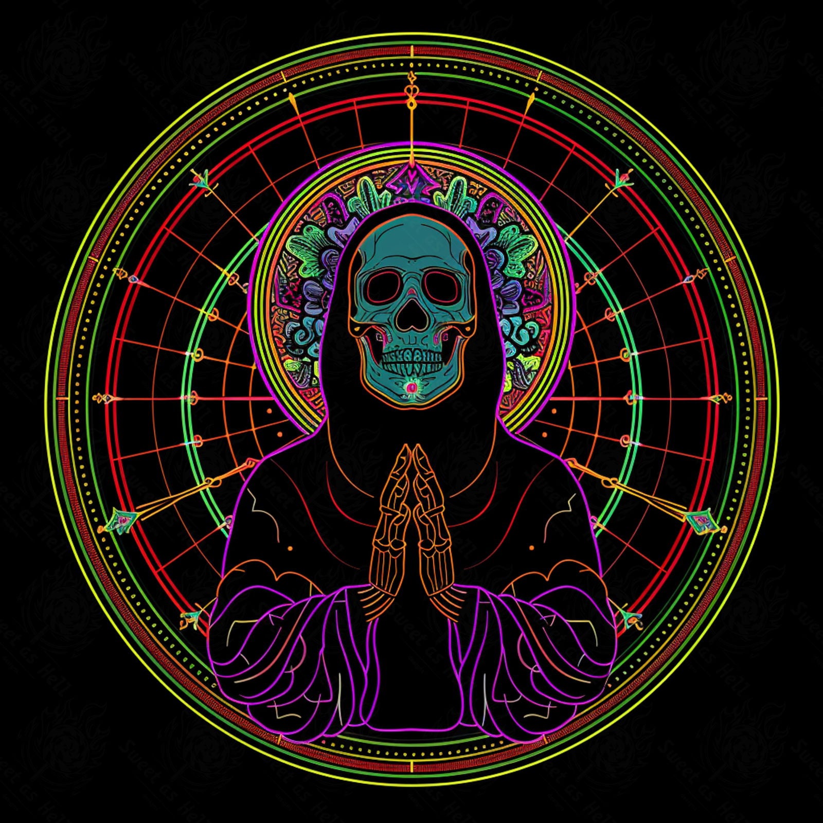 Mother Muerte 01 by 01 292 SN1625 - Sweet As Hell Designs