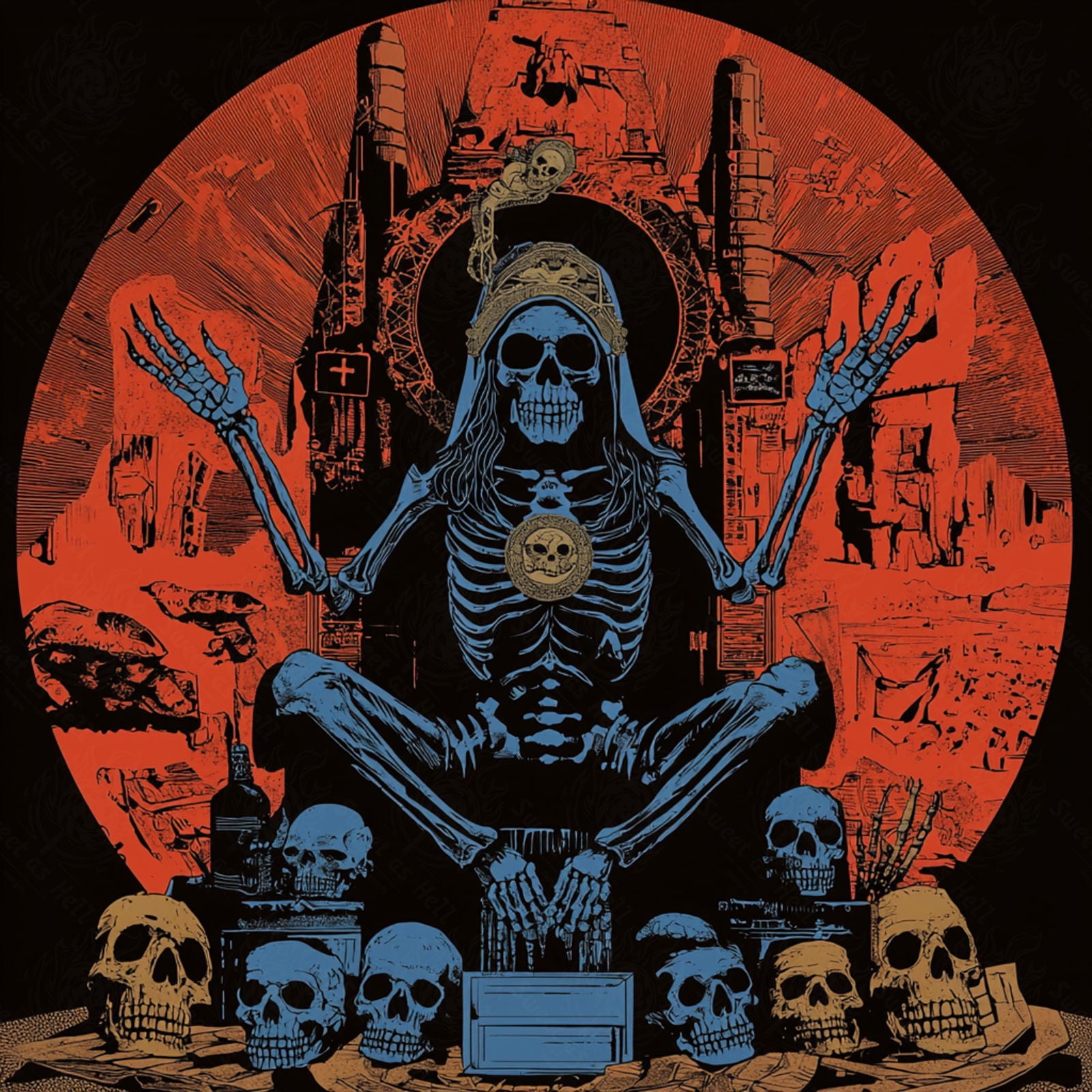 Mother Muerte 01 by 01 311 SN1644 - Sweet As Hell Designs