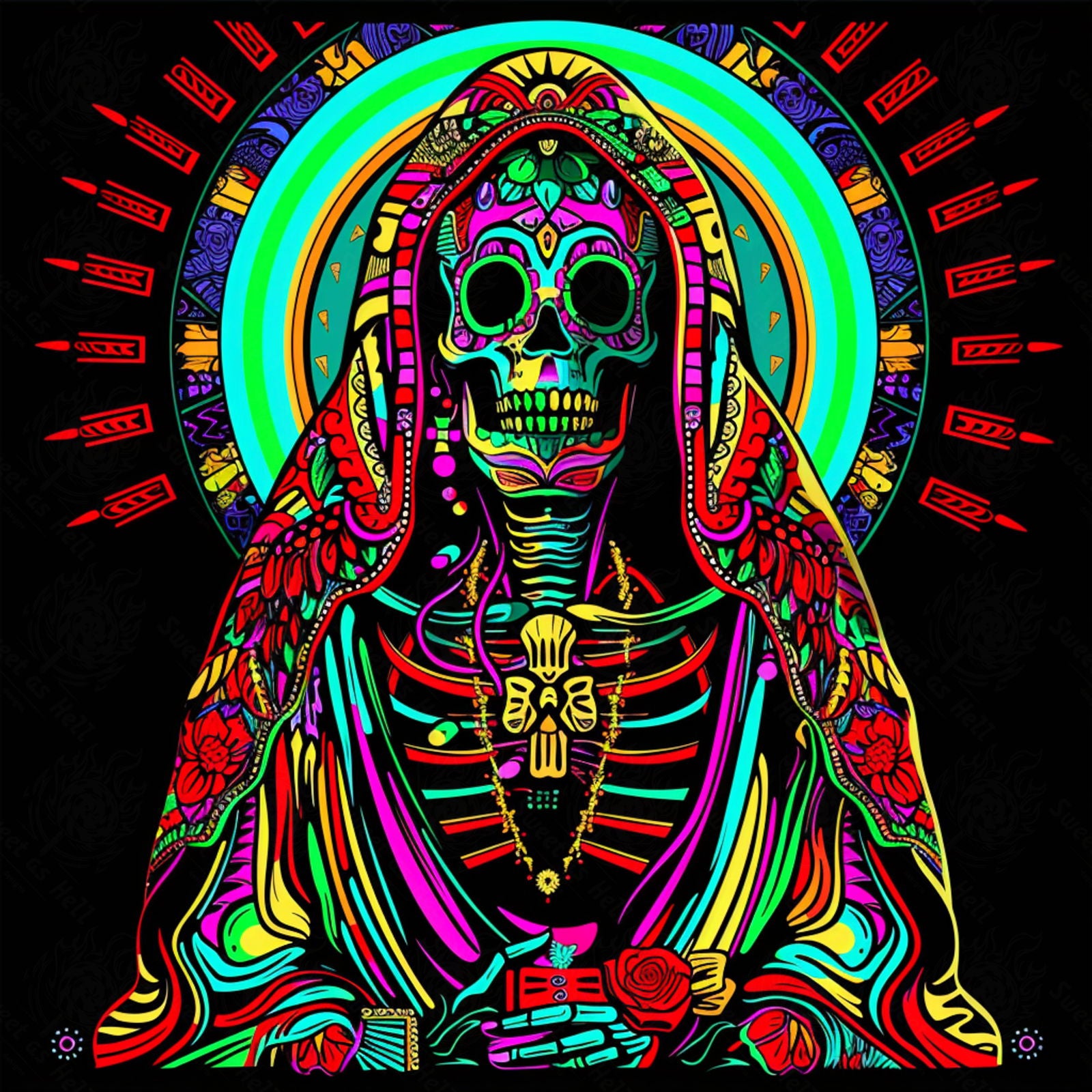Mother Muerte 01 by 01 344 SN1677 - Sweet As Hell Designs