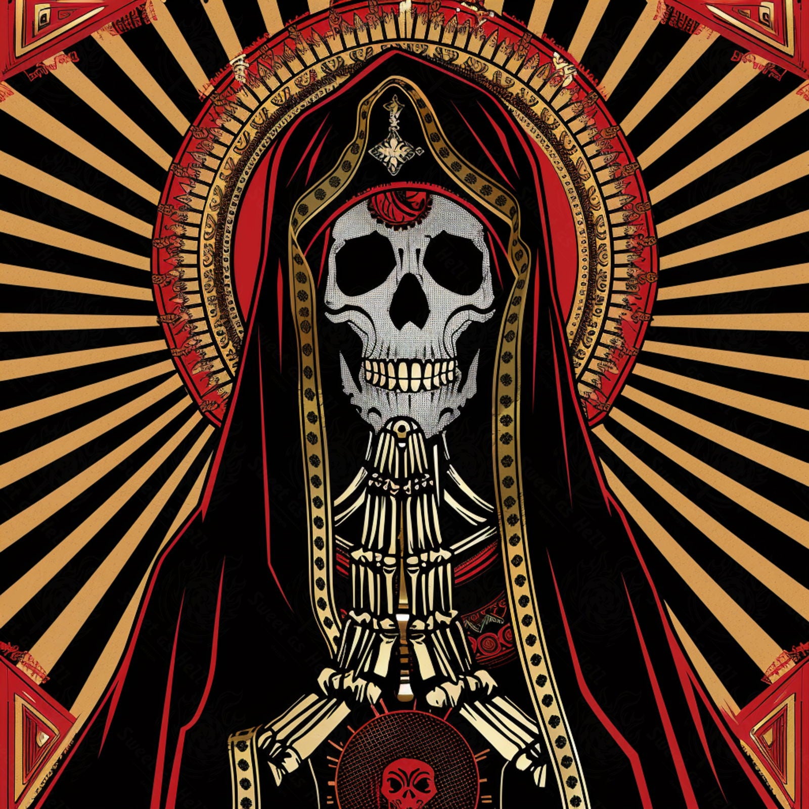 Mother Muerte 01 by 01 357 SN1690 - Sweet As Hell Designs