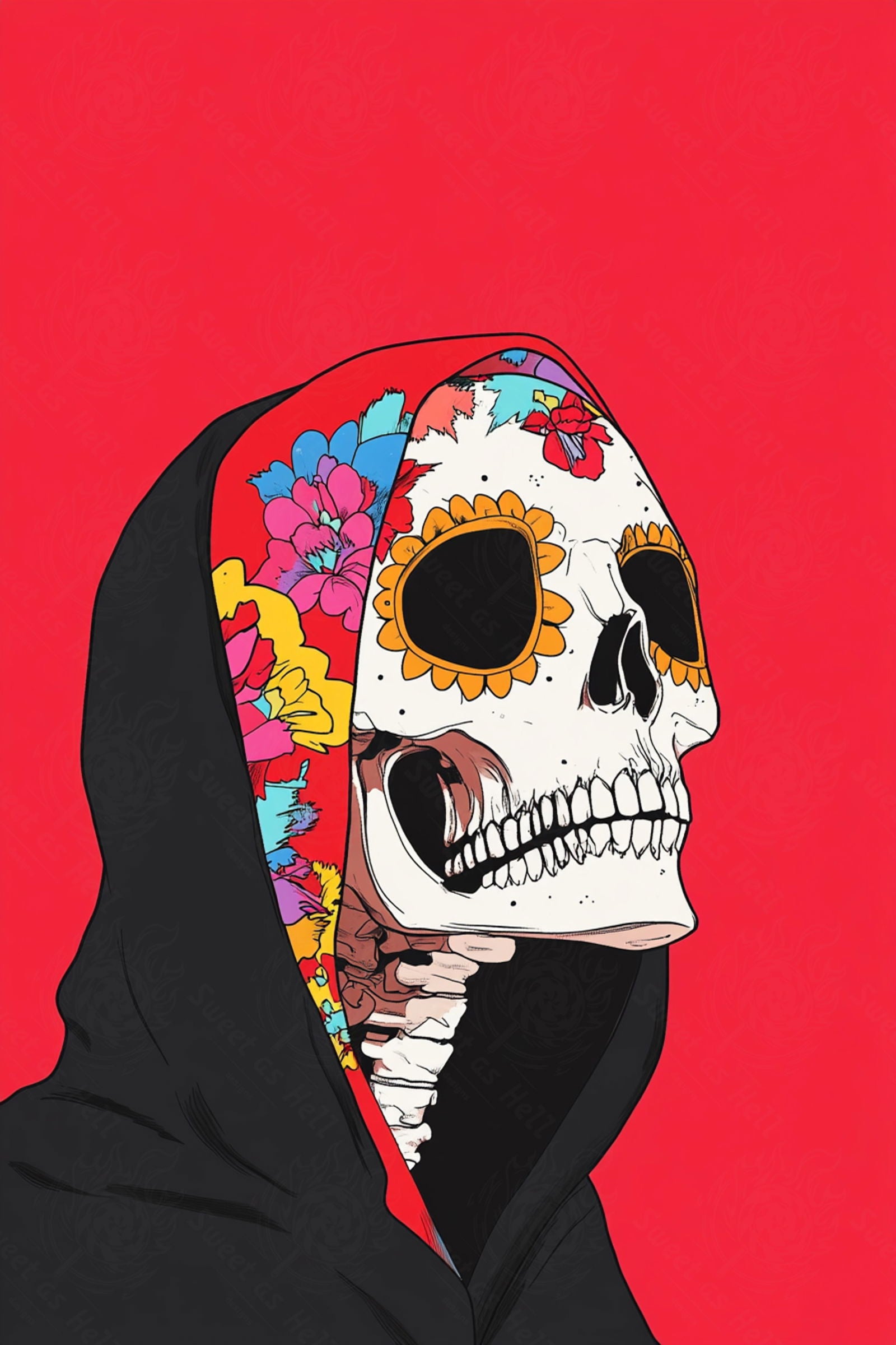 Mother Muerte 02 by 03 051 SN1769 - Sweet As Hell Designs