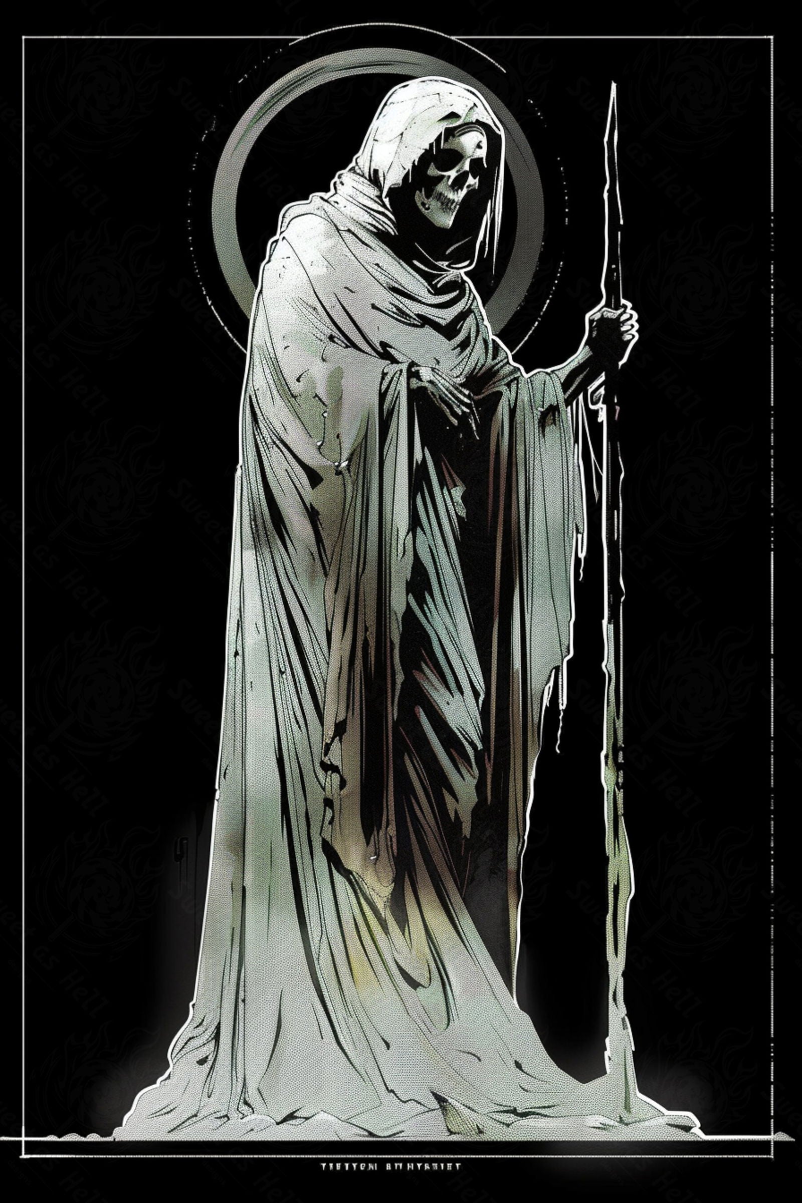 Mother Muerte 02 by 03 063 SN1781 - Sweet As Hell Designs