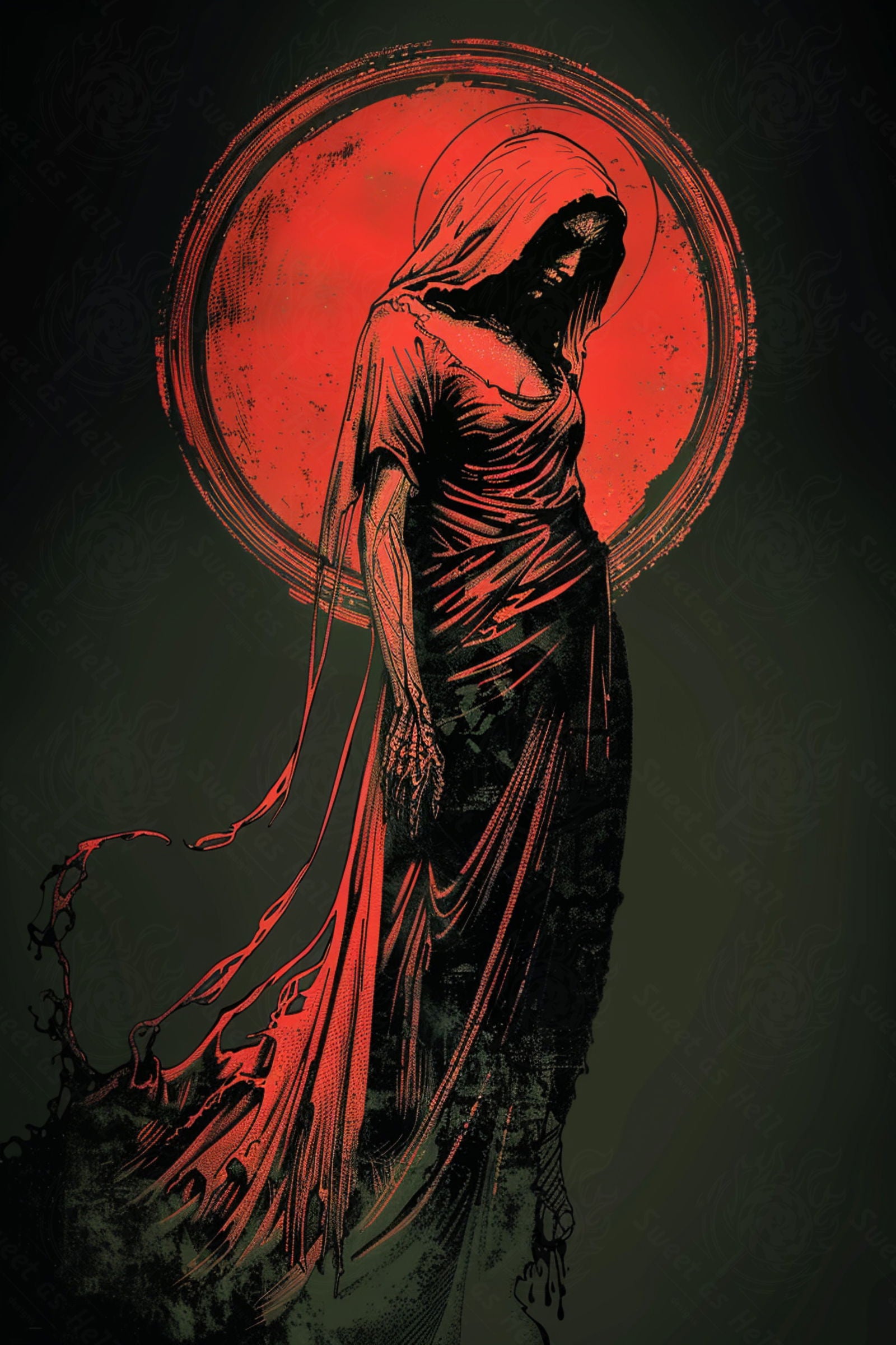 Mother Muerte 02 by 03 065 SN1783 - Sweet As Hell Designs
