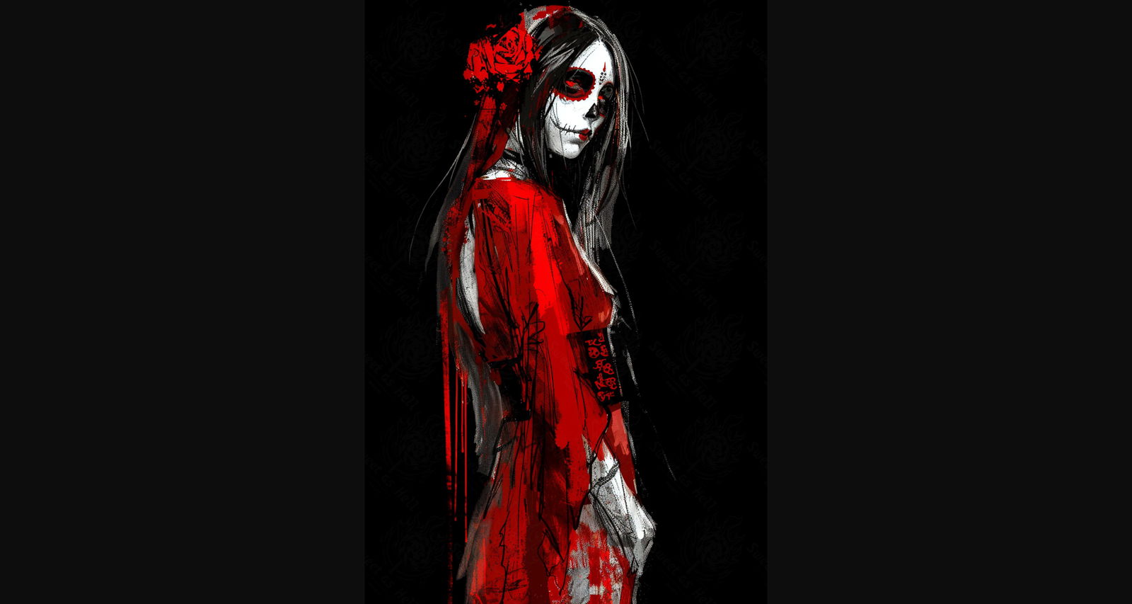 Mother Muerte 02 by 03 066 SN1784 - Sweet As Hell Designs