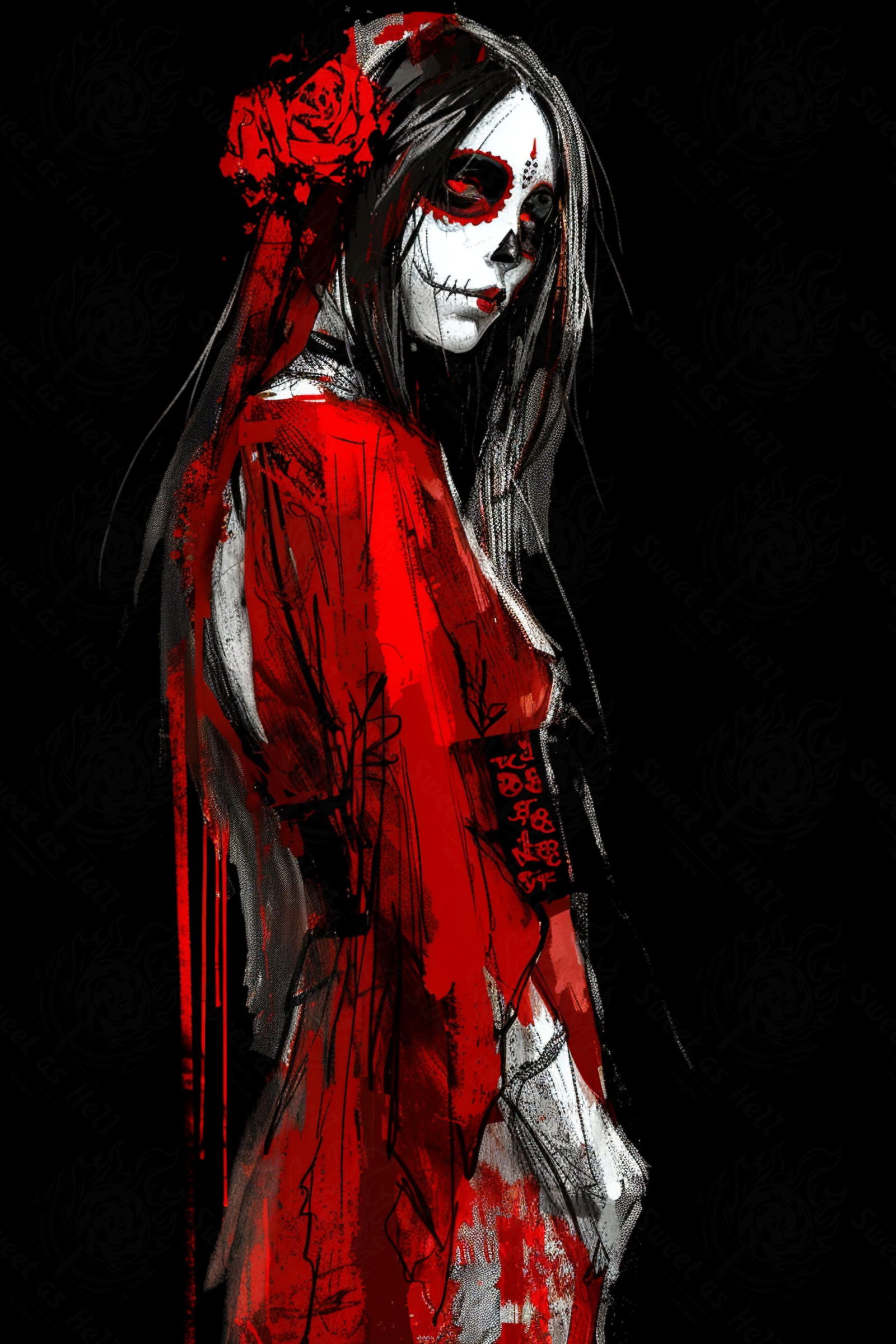 Mother Muerte 02 by 03 066 SN1784 - Sweet As Hell Designs