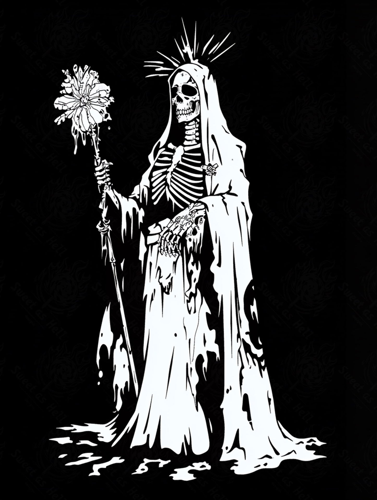 Mother Muerte 03 by 04 012 SN1841 - Sweet As Hell Designs
