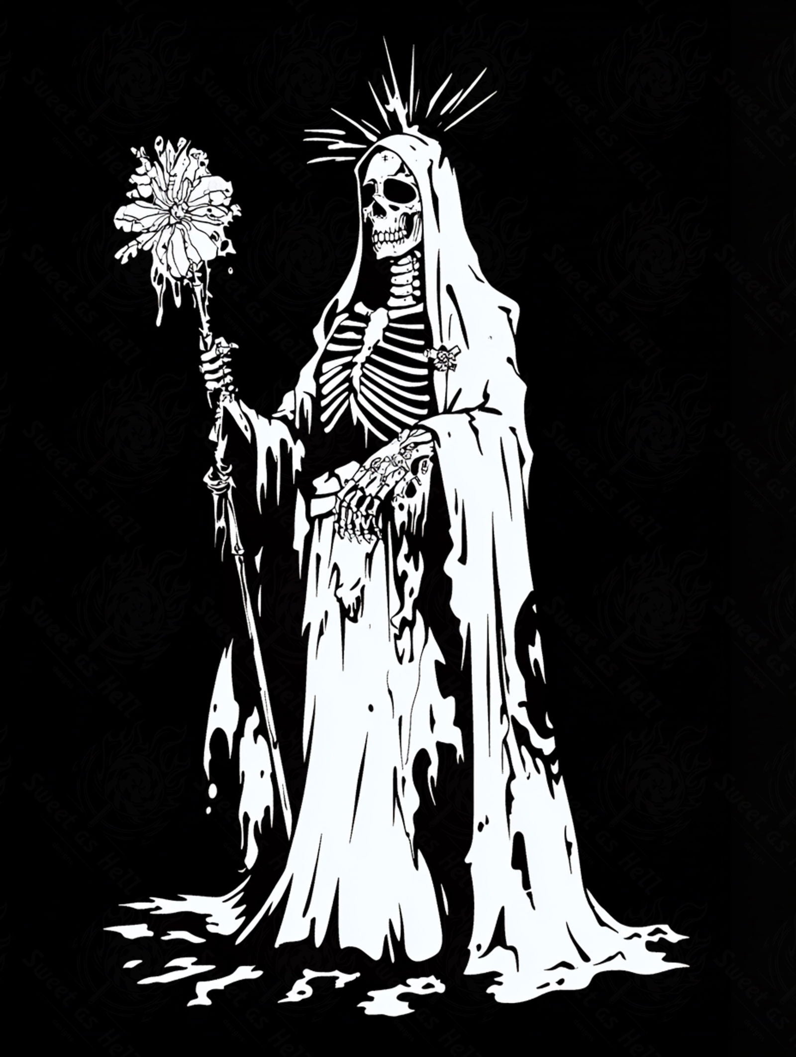 Mother Muerte 03 by 04 012 SN1841 - Sweet As Hell Designs