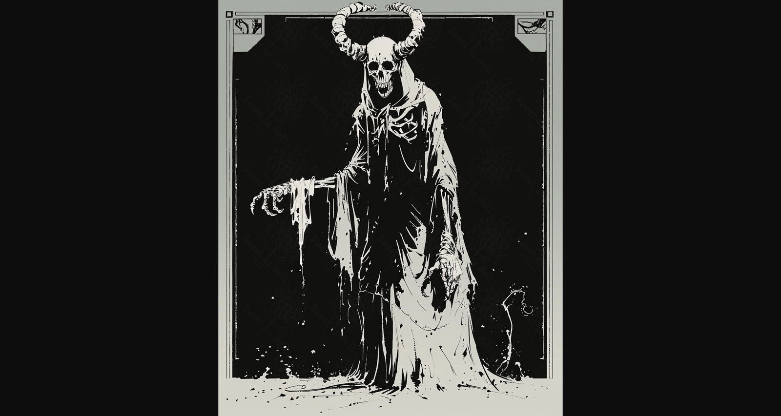 Mother Muerte 04 by 05 012 SN1860 - Sweet As Hell Designs