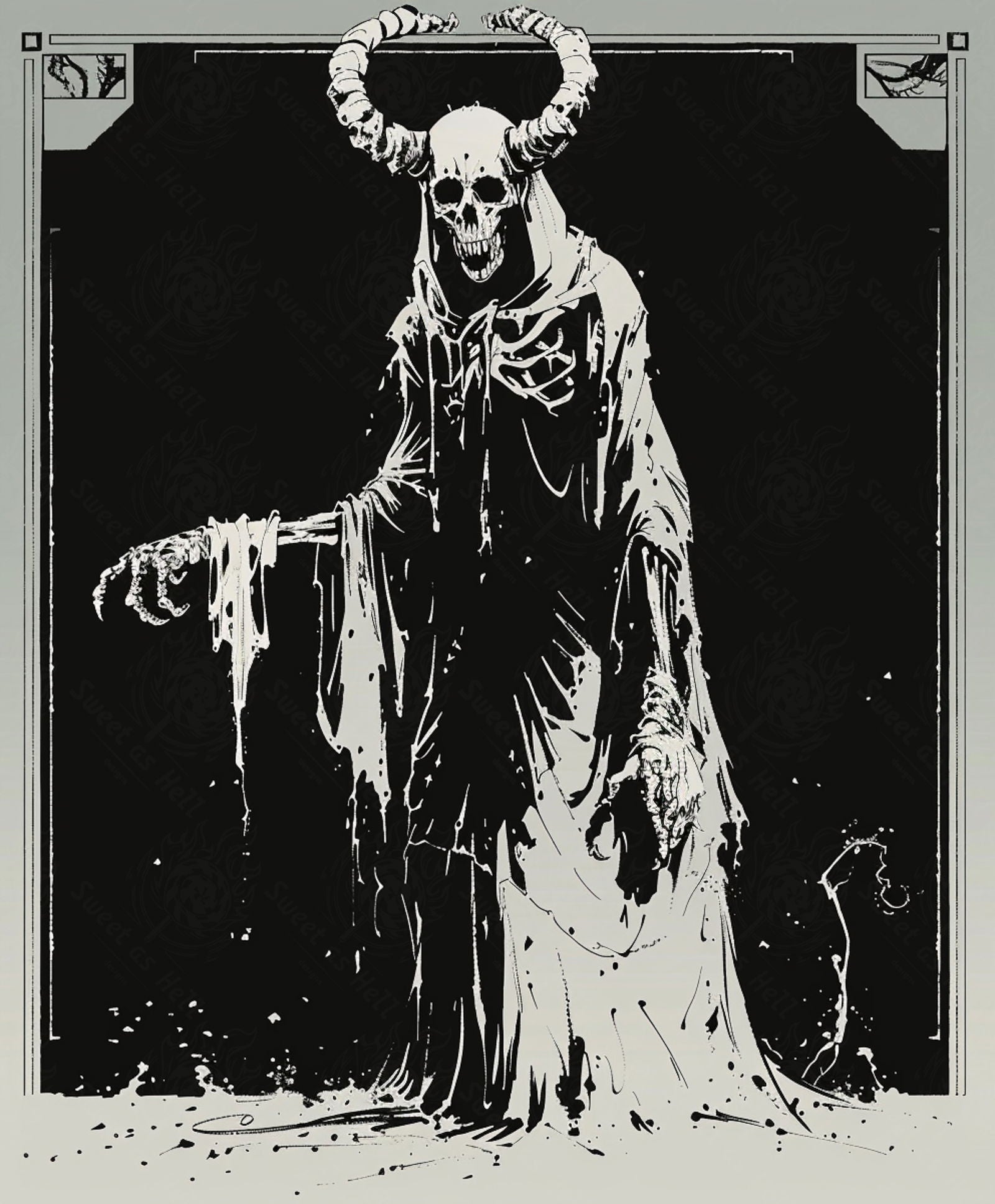 Mother Muerte 04 by 05 012 SN1860 - Sweet As Hell Designs