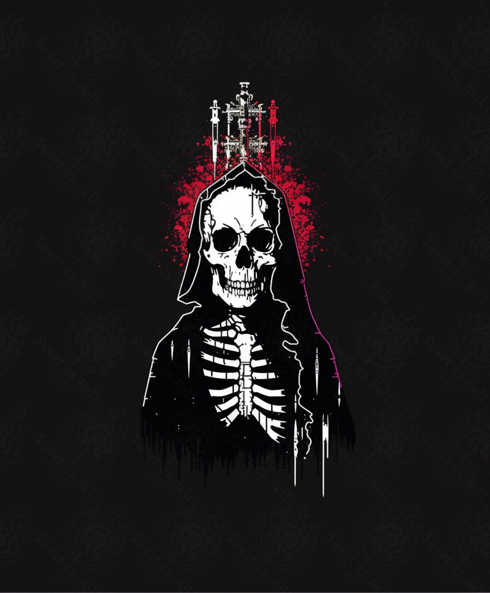 Mother Muerte 04 by 05 018 SN1866 - Sweet As Hell Designs