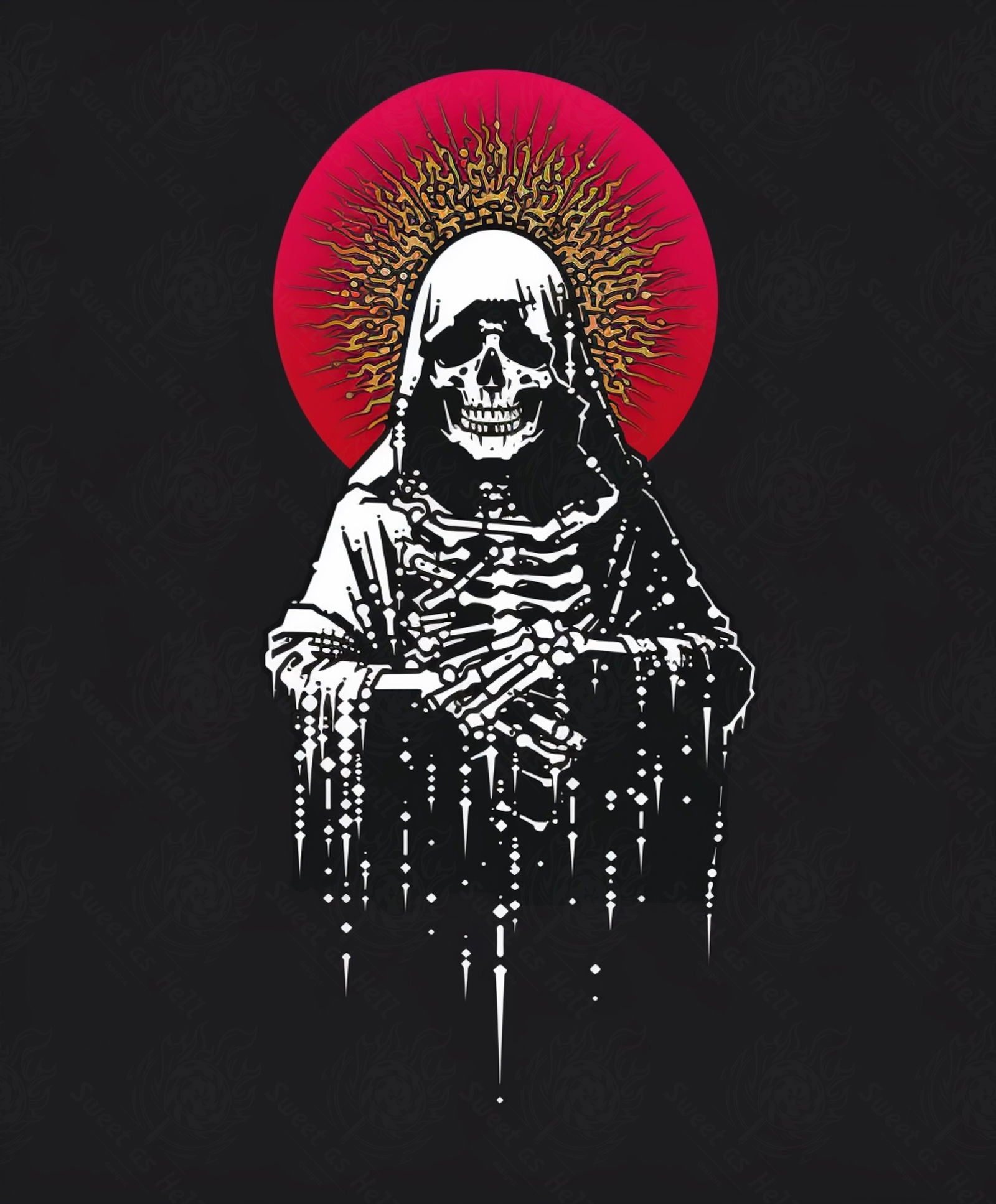 Mother Muerte 04 by 05 025 SN1873 - Sweet As Hell Designs