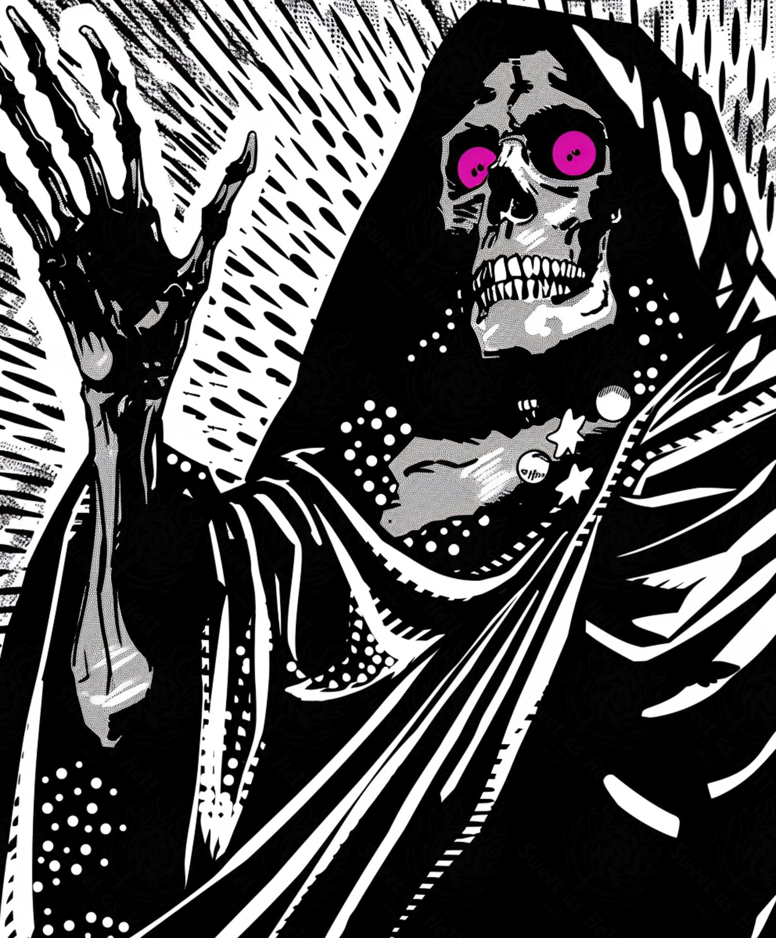 Mother Muerte 04 by 05 041 SN1889 - Sweet As Hell Designs