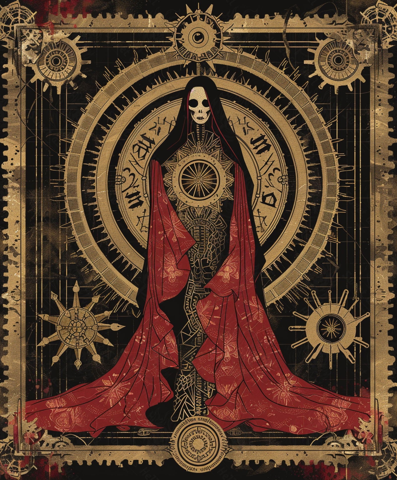 Mother Muerte 04 by 05 061 SN1909 - Sweet As Hell Designs