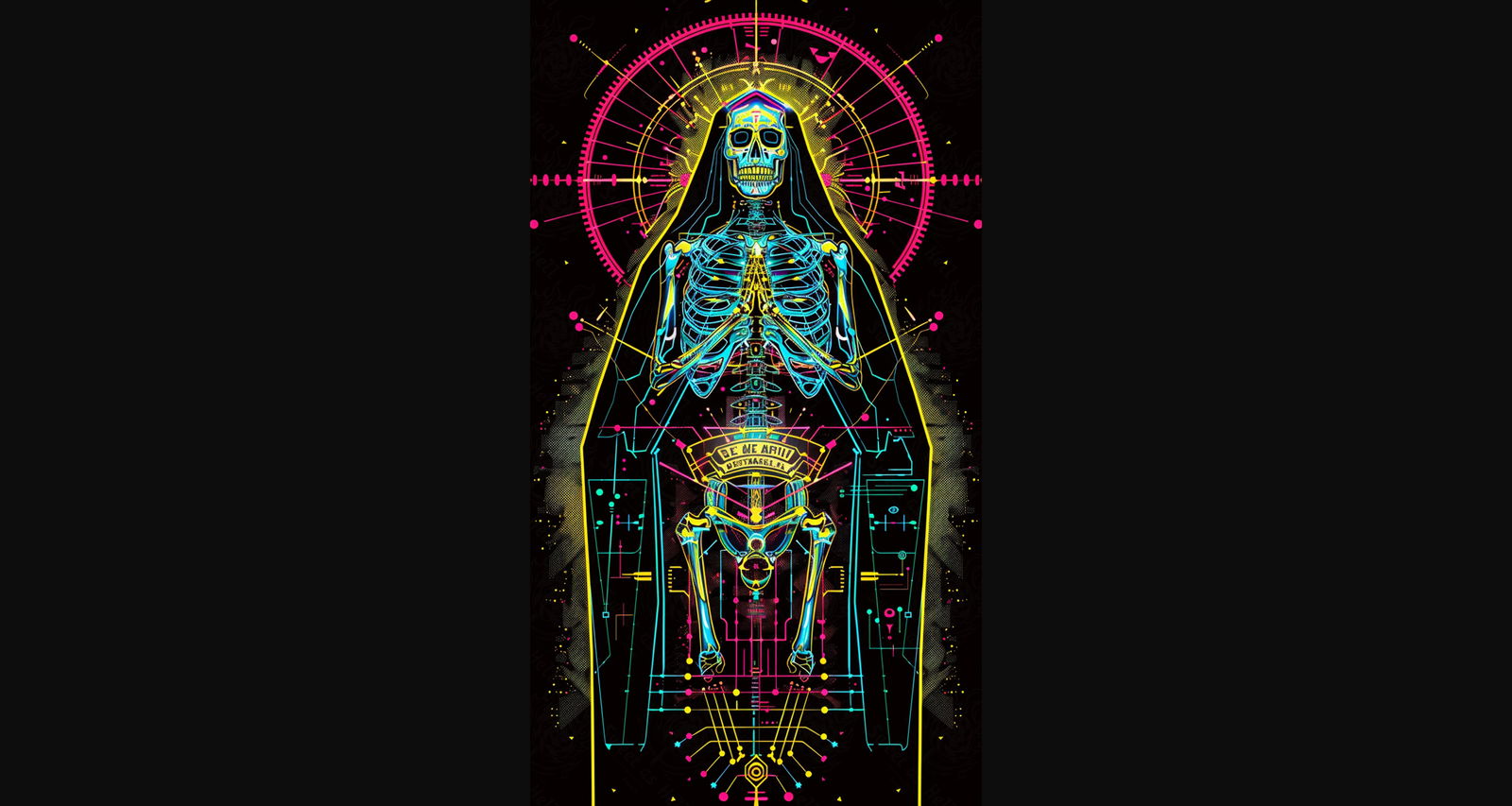 Mother Muerte 09 by 16 017 SN1937 - Sweet As Hell Designs