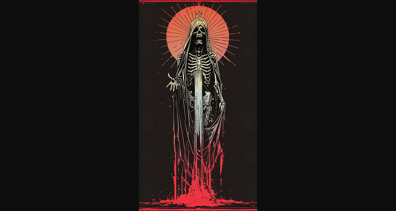 Mother Muerte 09 by 16 119 SN2039 - Sweet As Hell Designs