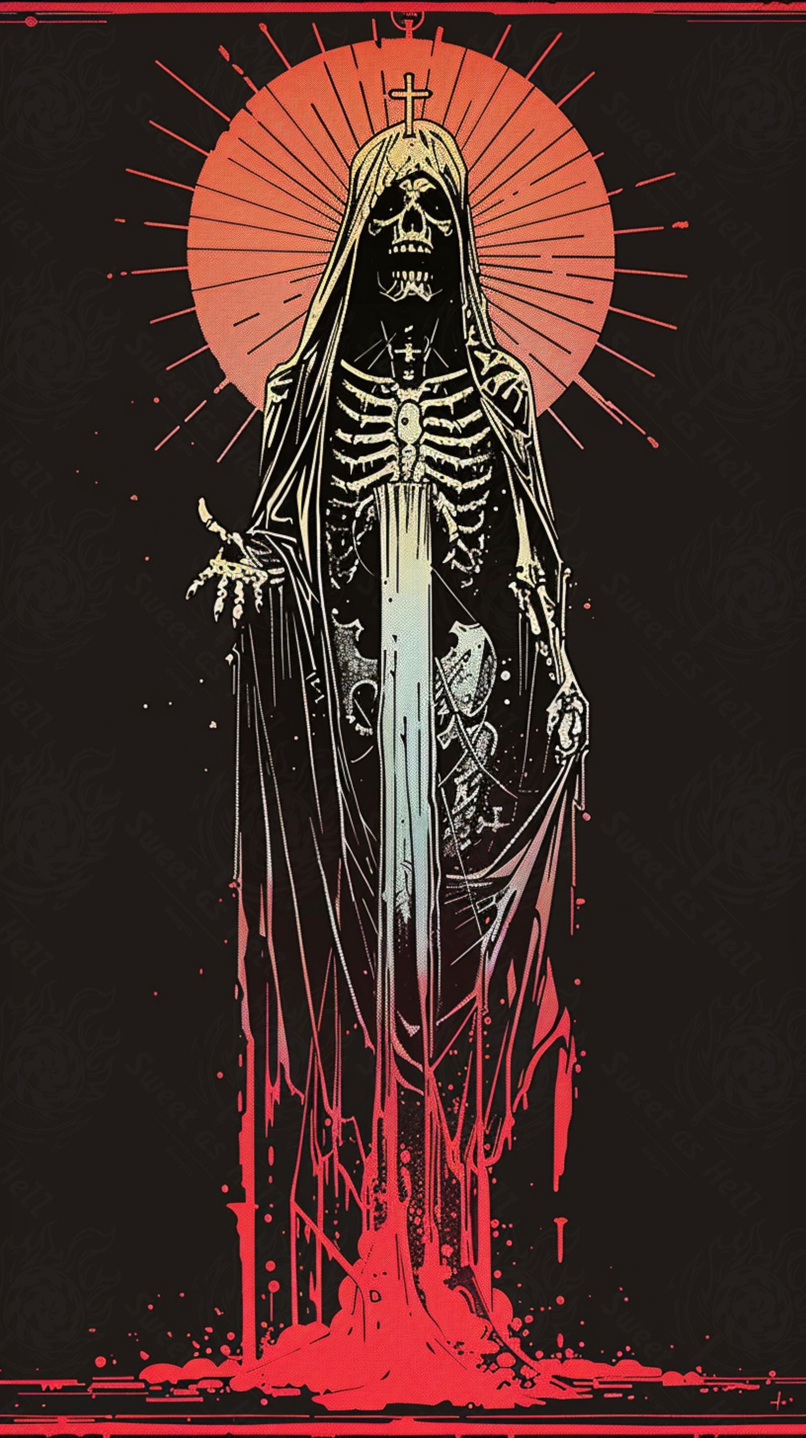 Mother Muerte 09 by 16 119 SN2039 - Sweet As Hell Designs