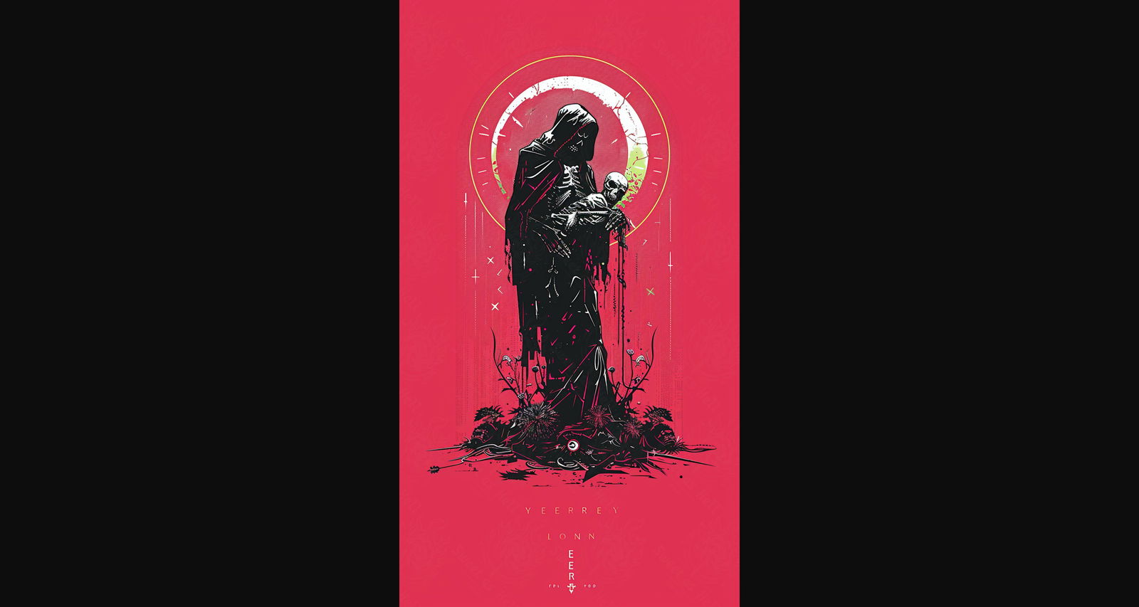 Mother Muerte 09 by 16 122 SN2042 - Sweet As Hell Designs